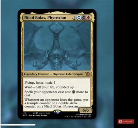 I think Ugin might appear in some capacity in or after MOM Aftermath if Phyrexia wins or proves to be too powerful even for the inter-planar alliance, since hes currently stuck guarding Bolas. . Mtg mom spoilers nicol bolas